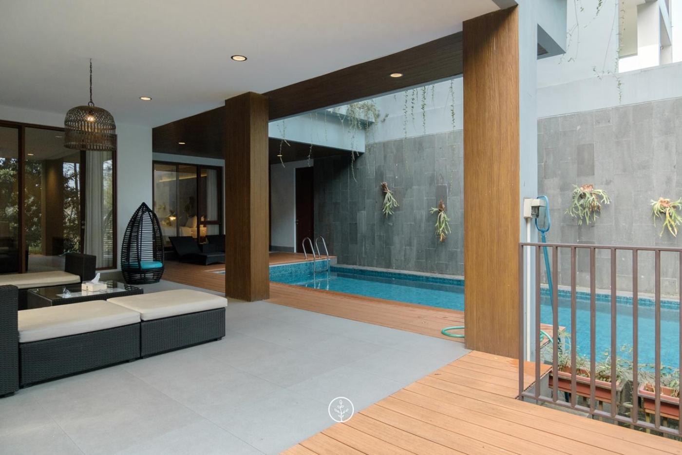 Asmaya Hill View Villa 7 Bedrooms With A Private Swimming Pool Бандунг Экстерьер фото