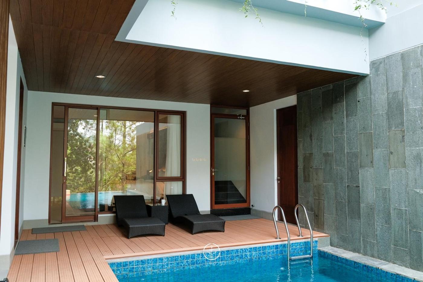 Asmaya Hill View Villa 7 Bedrooms With A Private Swimming Pool Бандунг Экстерьер фото